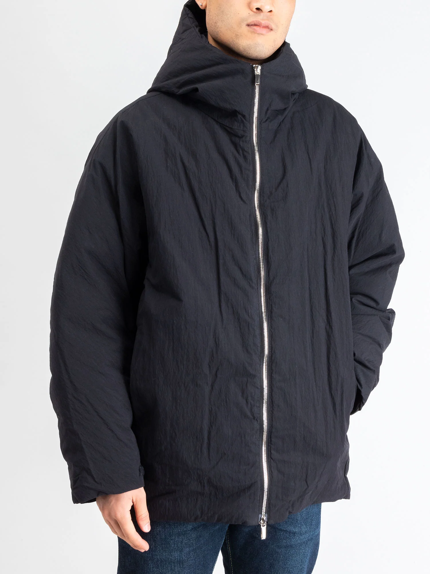 Typewriter Cloth Down Coat - Image 2