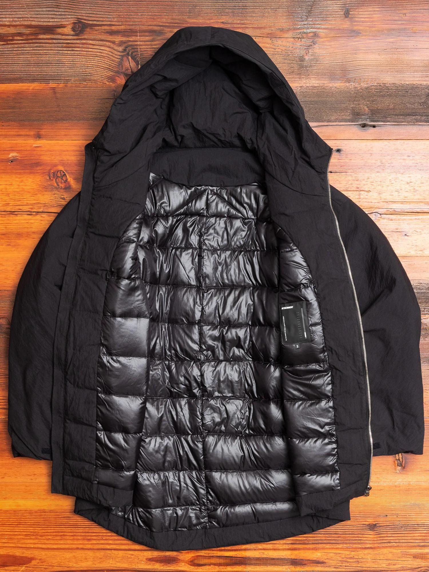 Typewriter Cloth Down Coat - Image 7