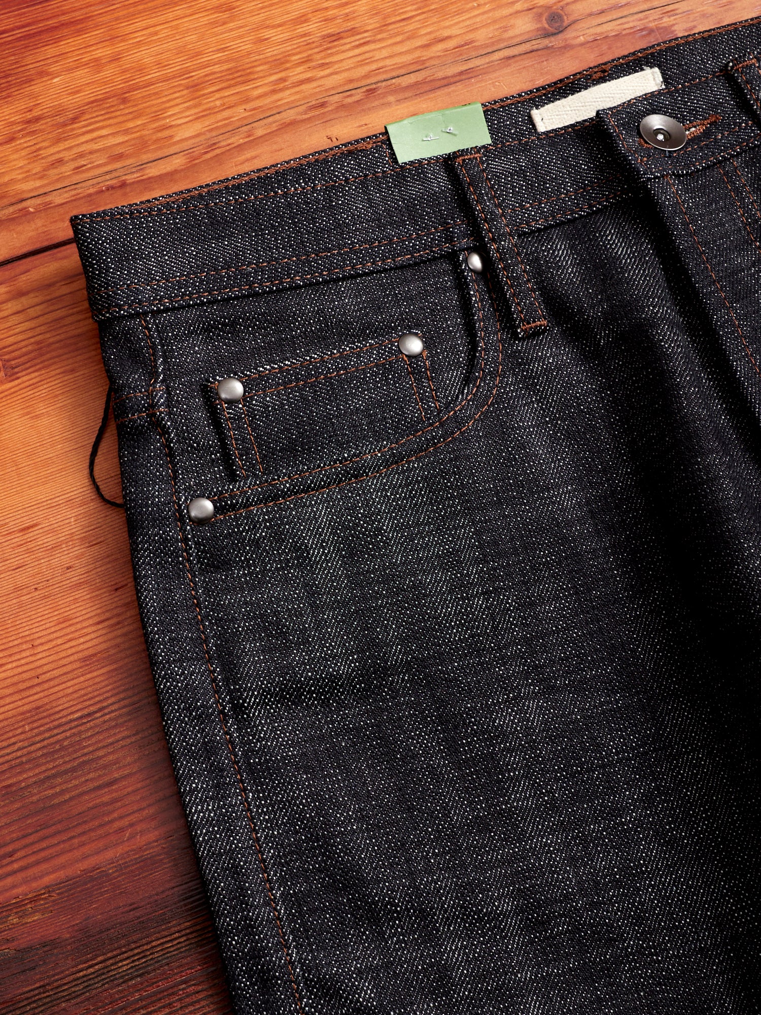 UB270 Big Slub 22oz Selvedge Denim - Tapered Fit - Image 4