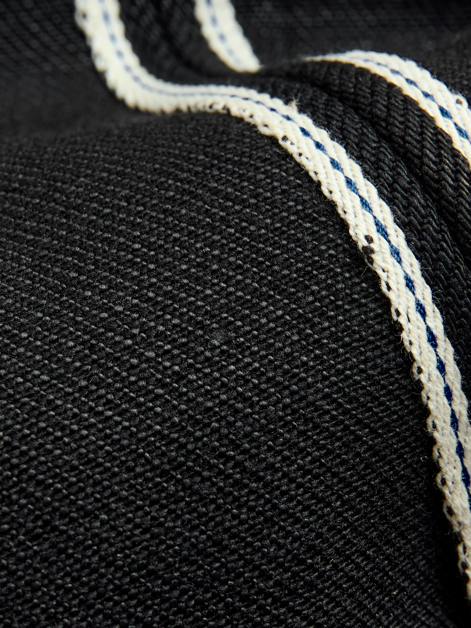UB642 Heavyweight Solid Black 21oz Selvedge Denim - Relaxed Tapered Fit - Image 13