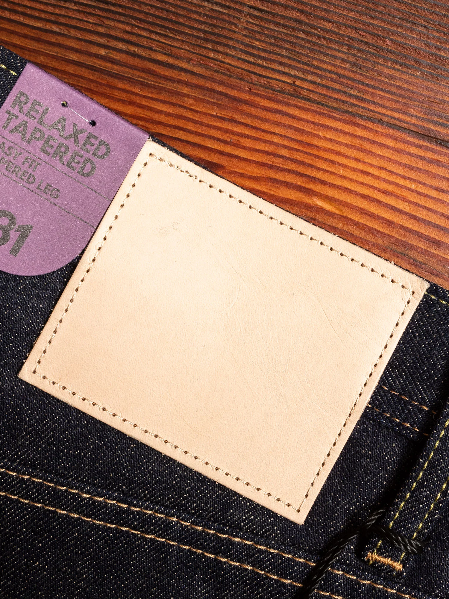 UB669 18oz Slub Selvedge Denim - Relaxed Tapered Fit - Image 3