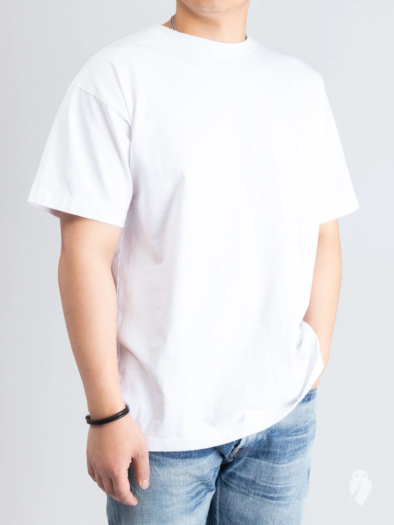 University T-Shirt in White - Image 2