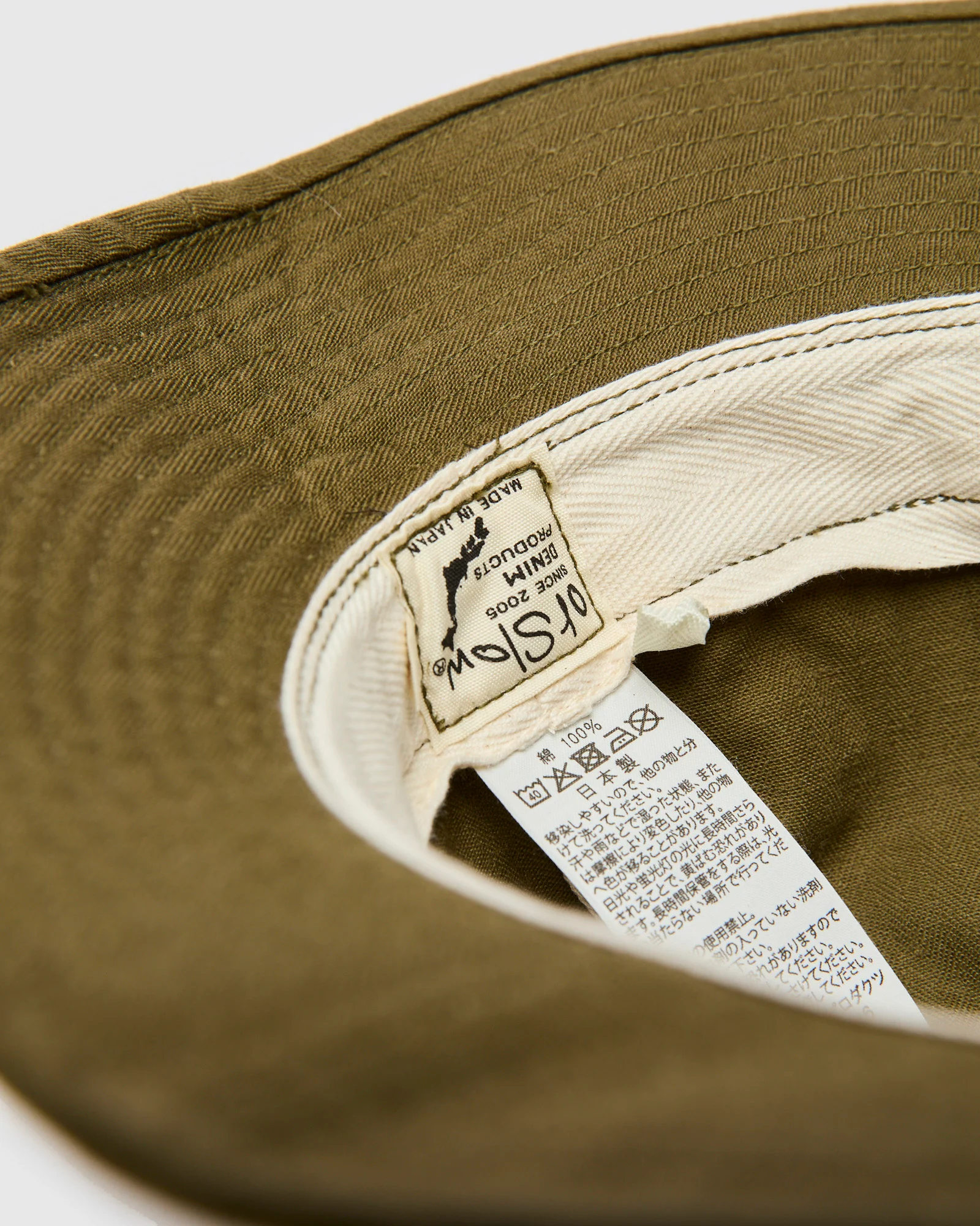 US Navy Herringbone Hat in Green - Image 5