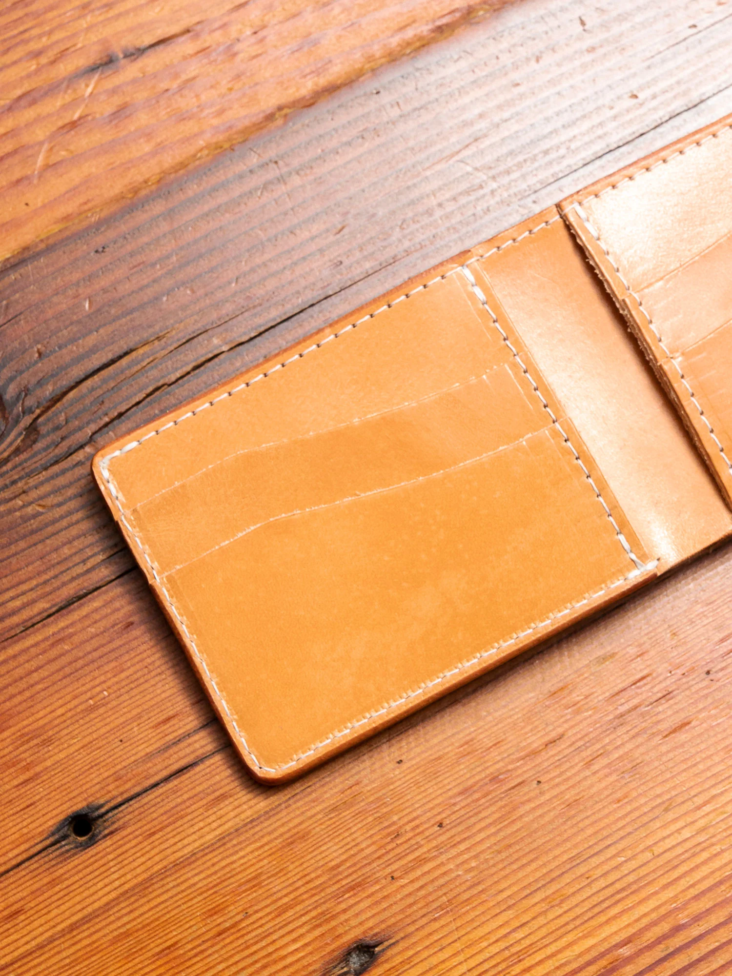 "Utility Bifold" Wallet in Golden - Image 4