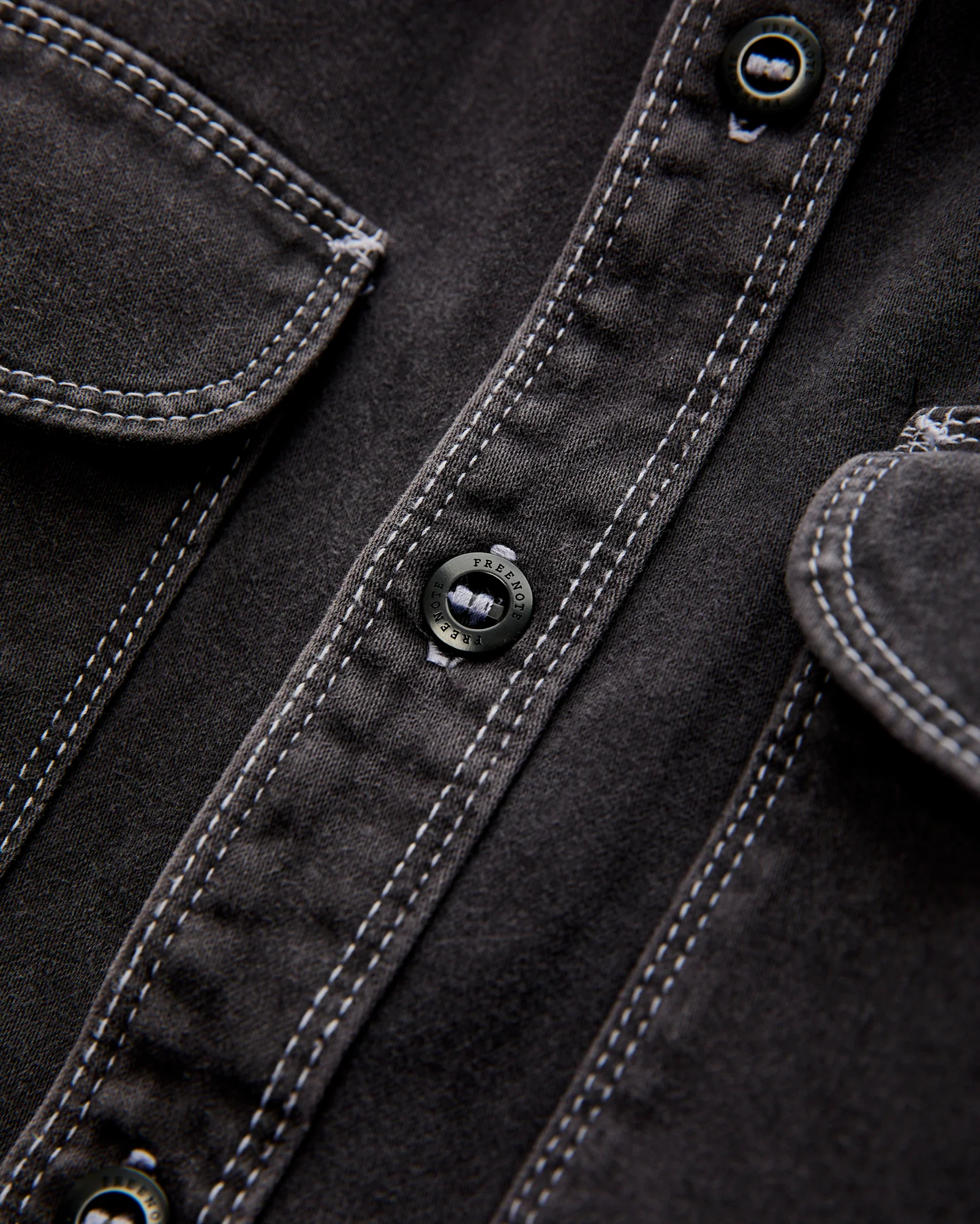 Utility Shirt in Charcoal - Image 4