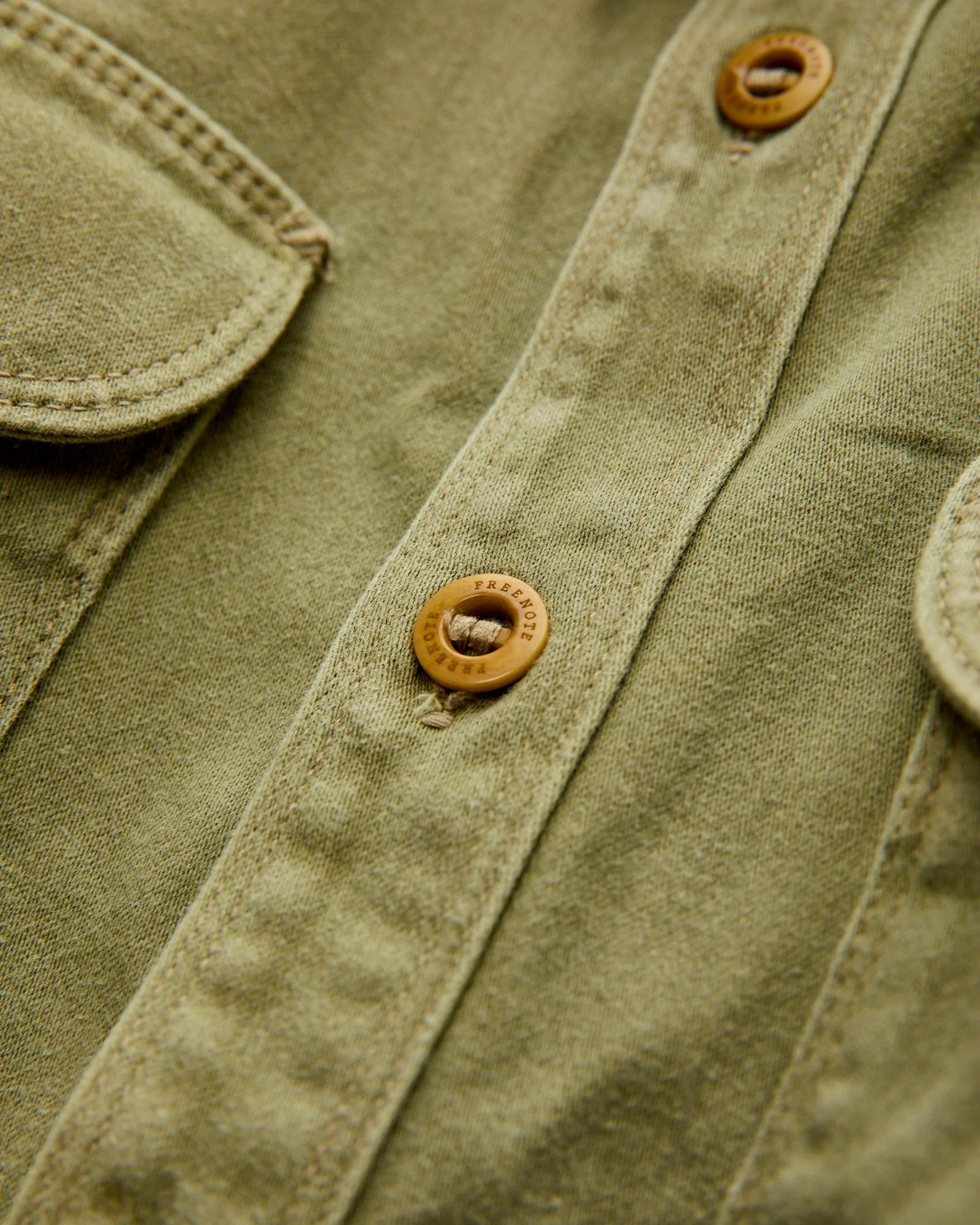 Utility Shirt in Olive - Image 4