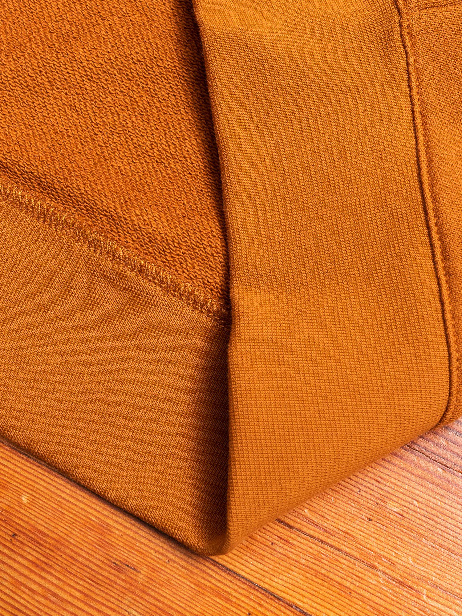 Vagn Crewneck Sweater in Rufous Orange - Image 4