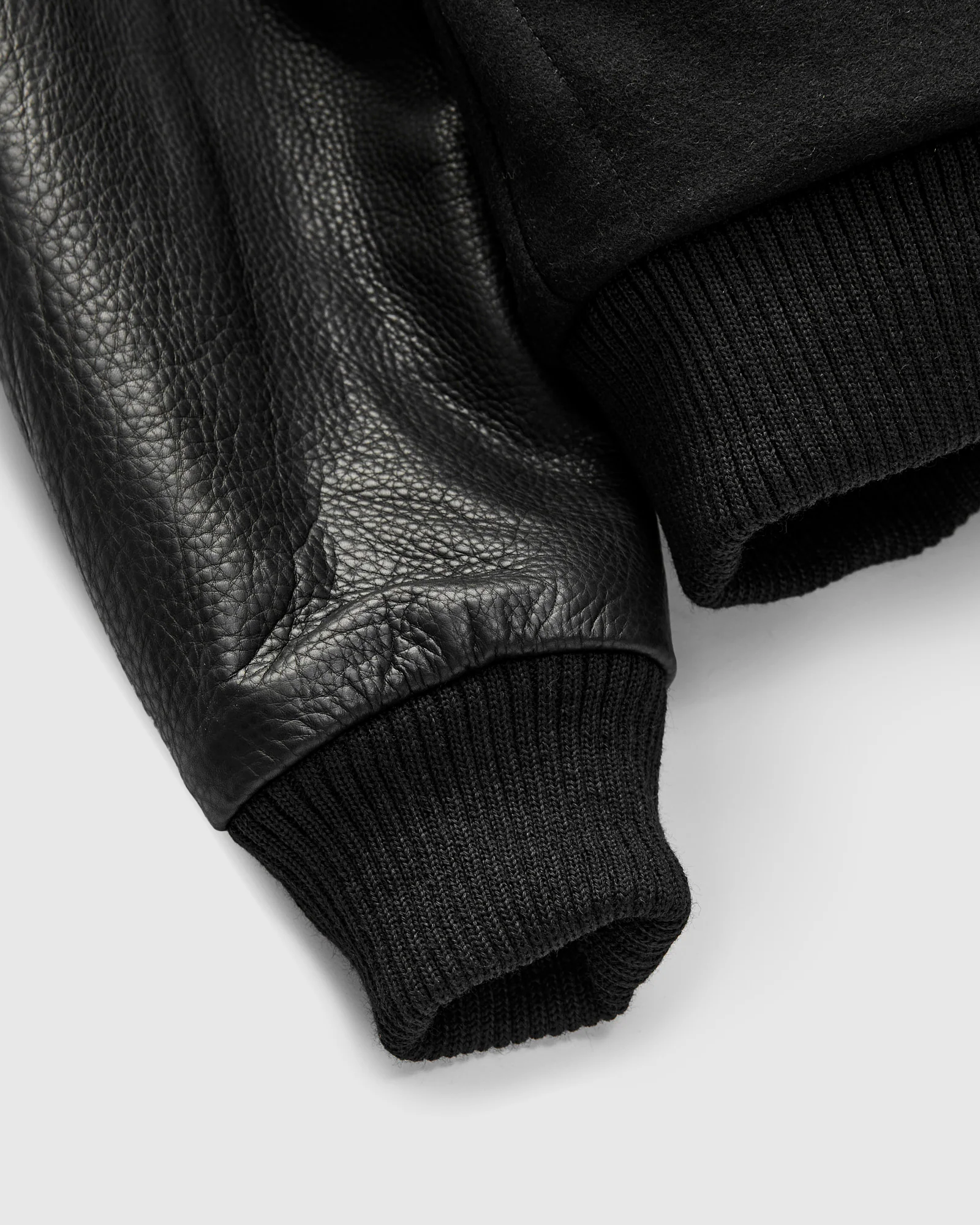Varsity Jacket in Black - Image 7