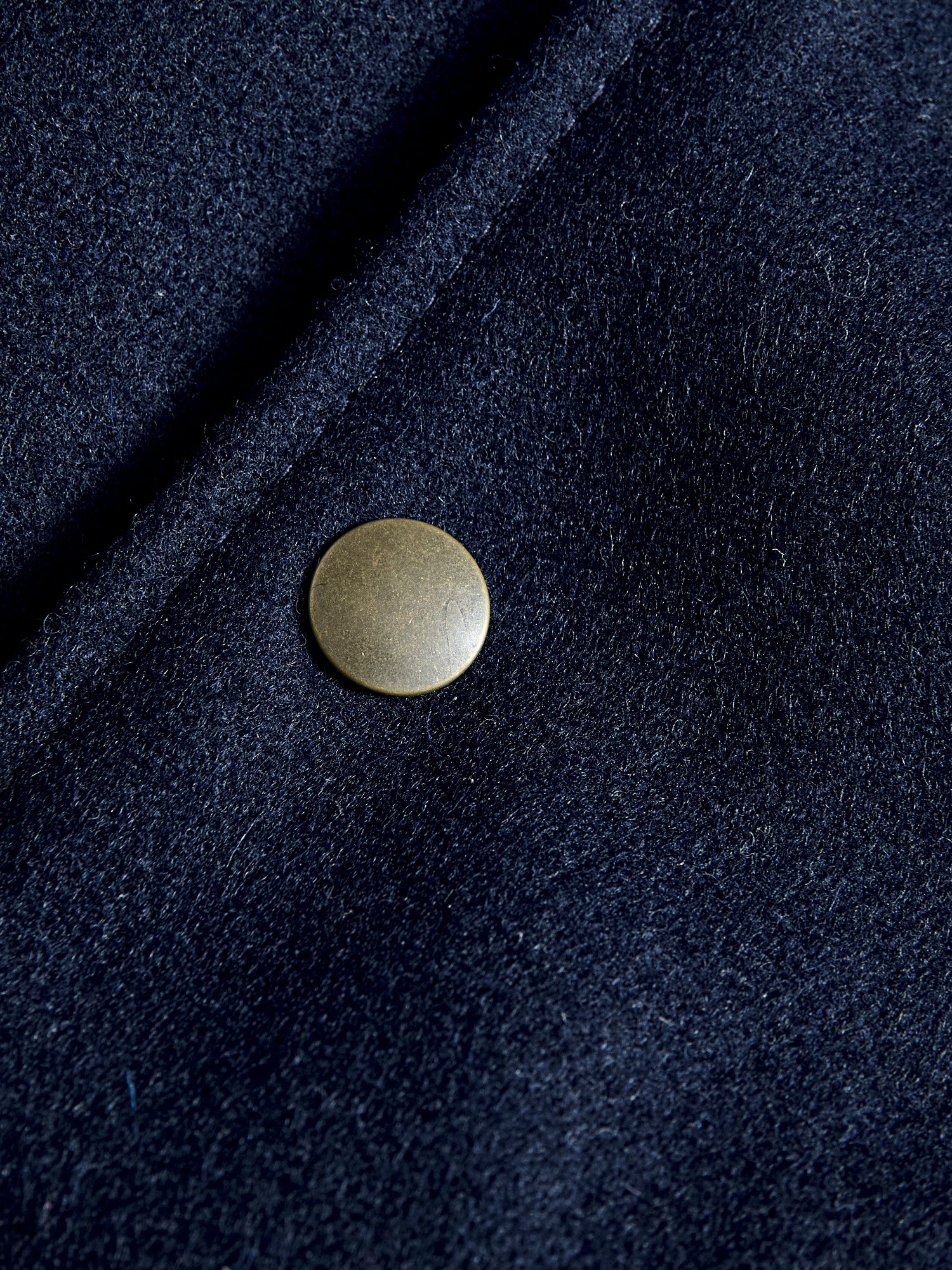 Varsity Jacket in Navy/Rust - Image 8