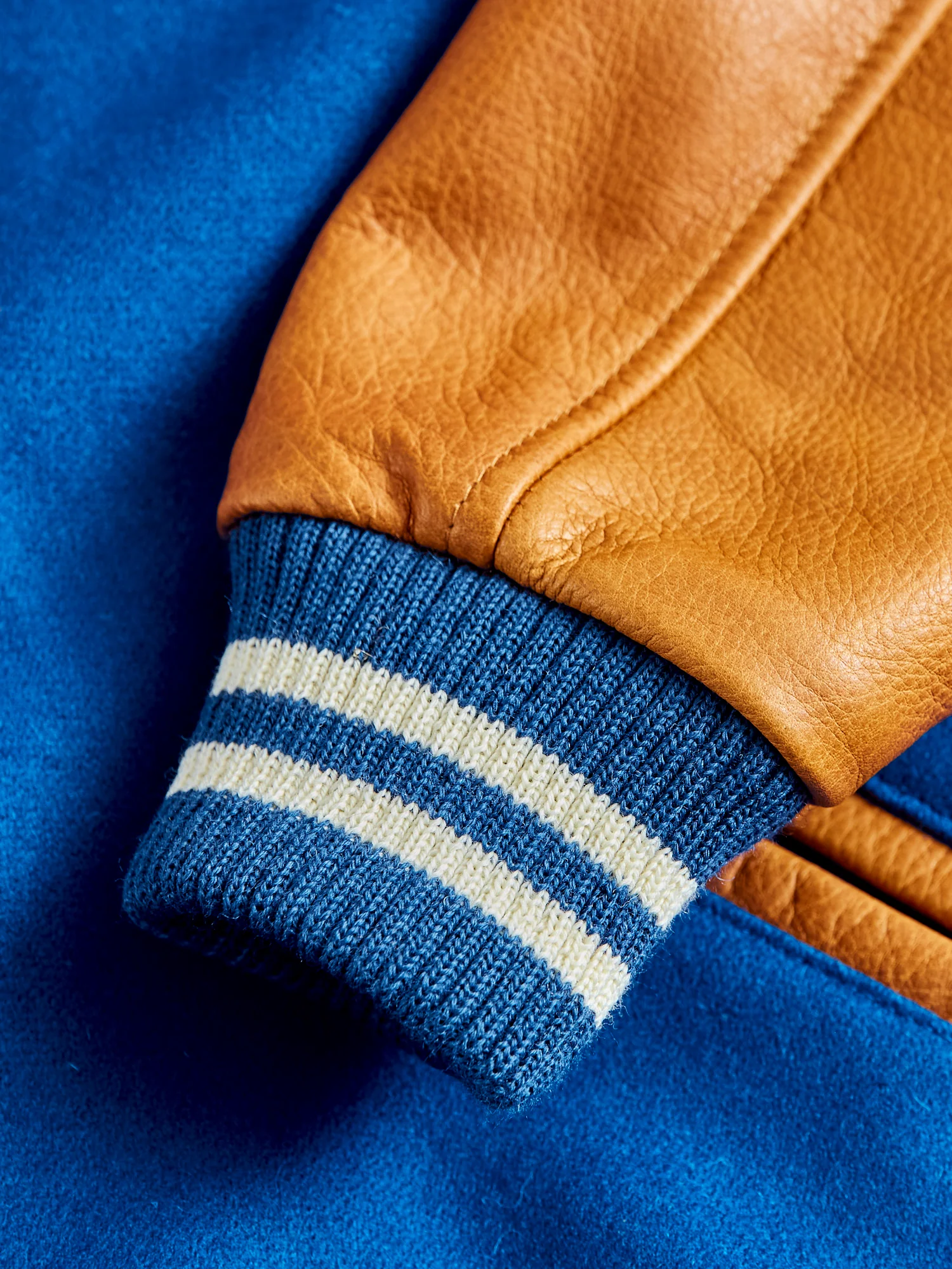 Varsity Jacket in Royal Rust - Image 9