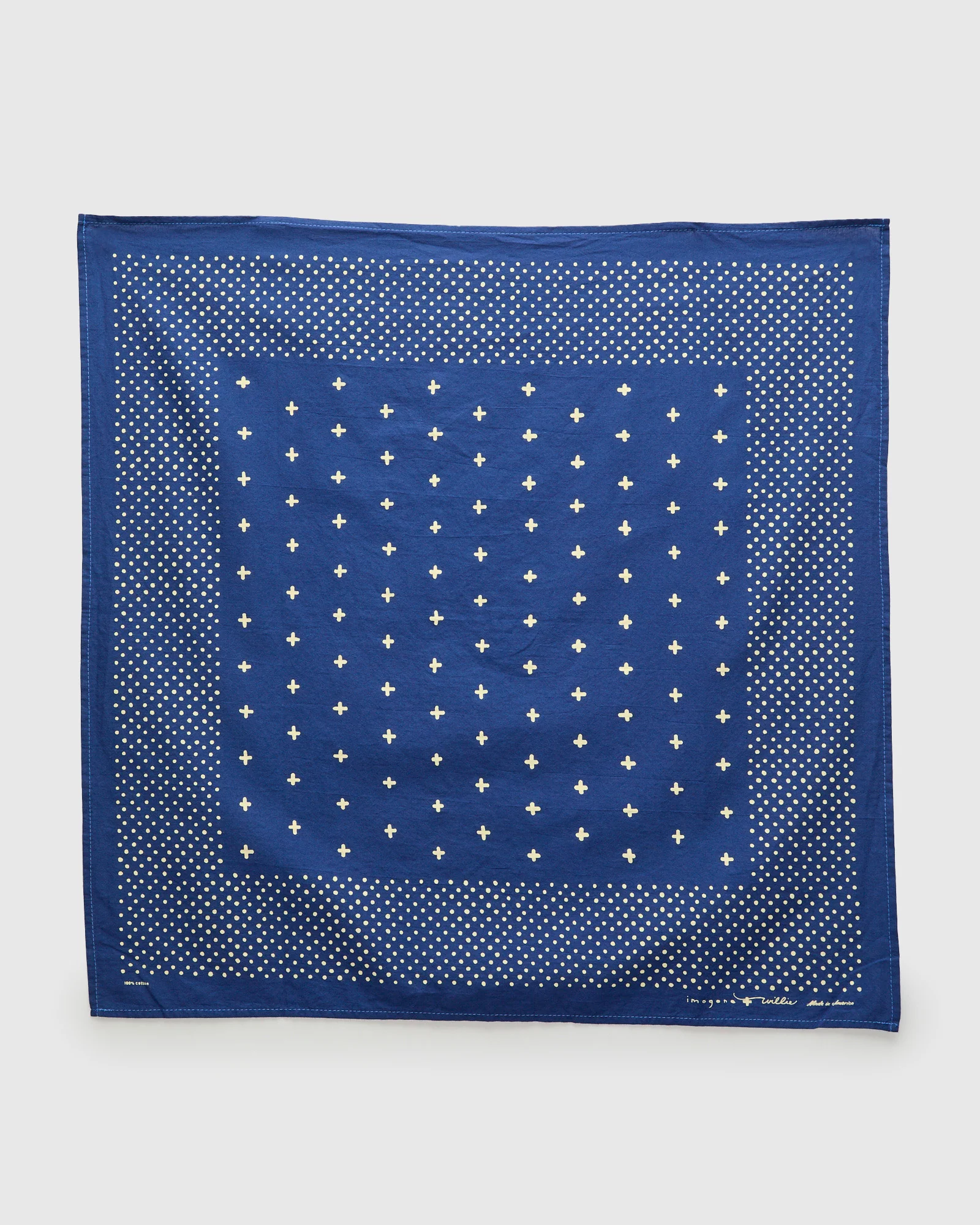 Vintage Bandana in Blue