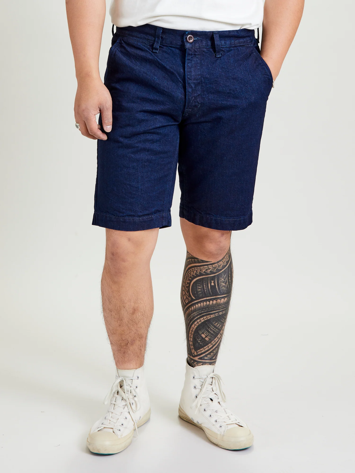 Washi Shorts in Indigo - Image 2