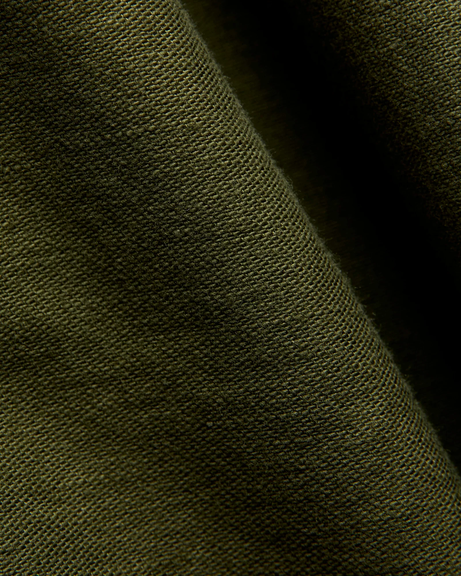 Wide Fit Reverse Satin New Yorker Pants in Olive - Image 7