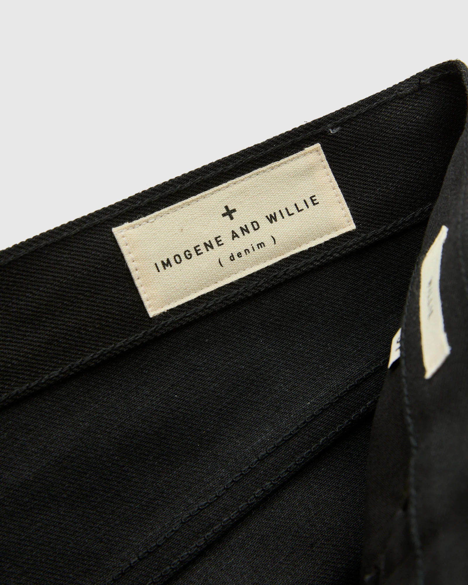 "Willie" 13oz Black Selvedge Denim - Classic Straight Fit - Image 5