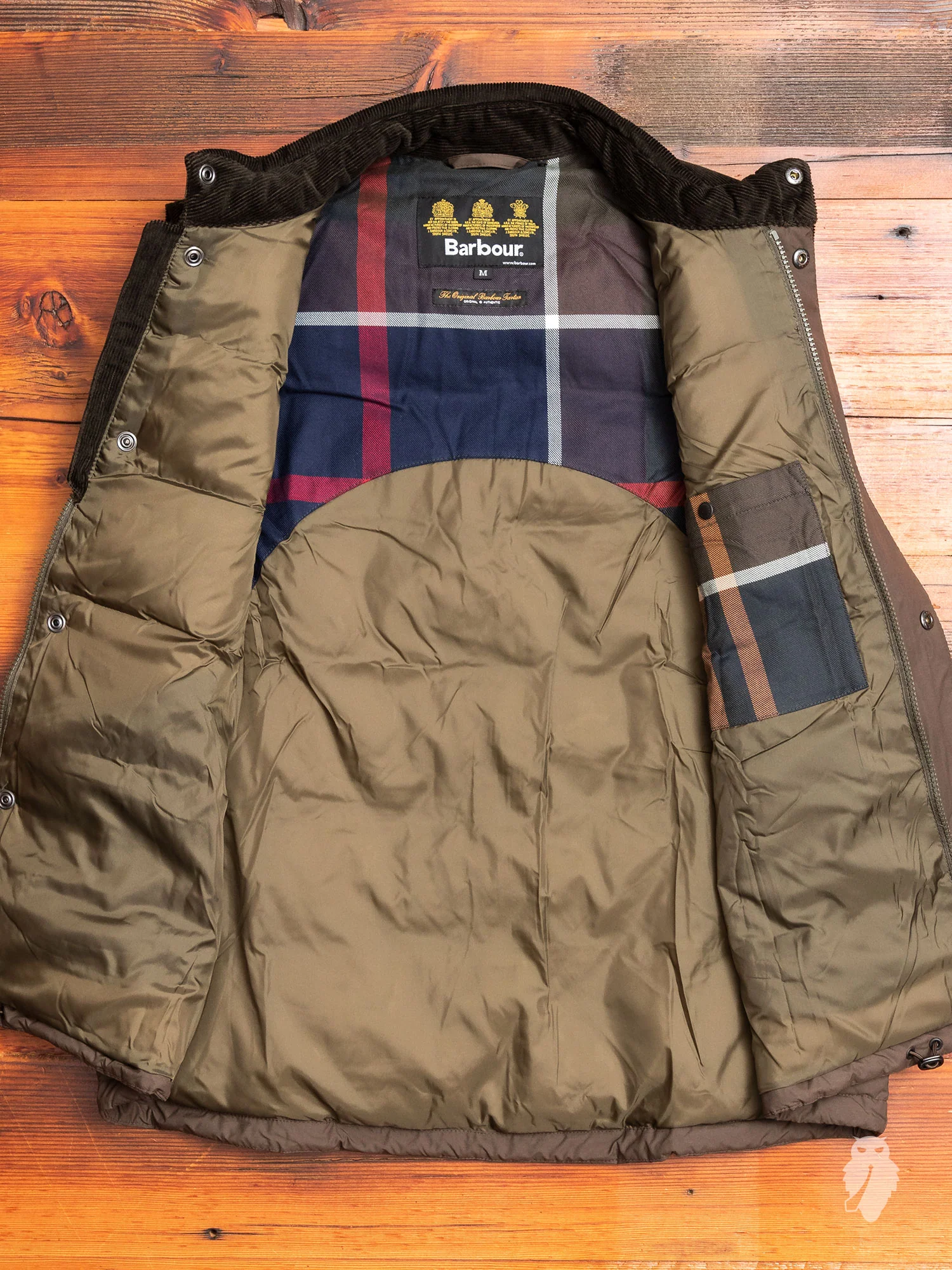 "Wisbech" Gilet in Olive - Image 9