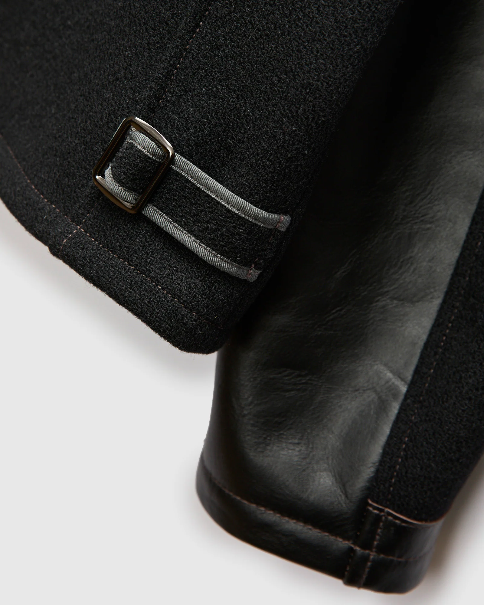 Wool Field Sports Jacket in Black - Image 10