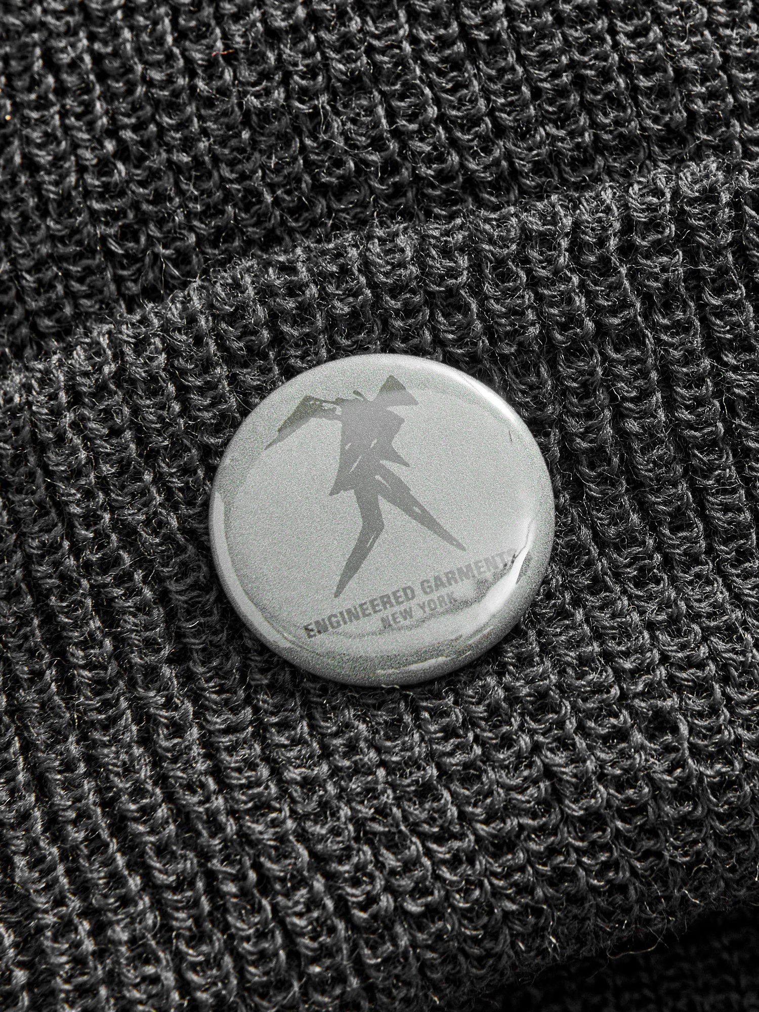 Wool Watch Cap in Grey - Image 3