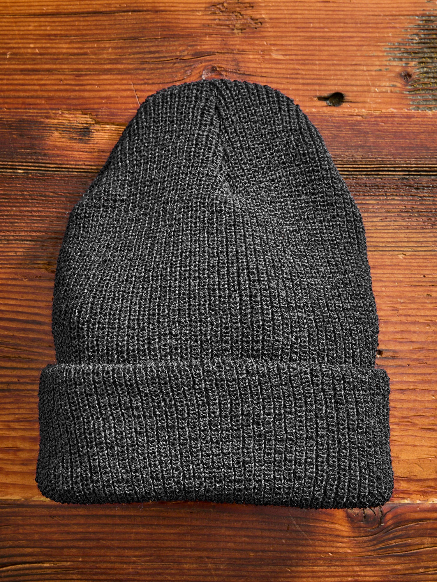 Wool Watch Cap in Grey - Image 4