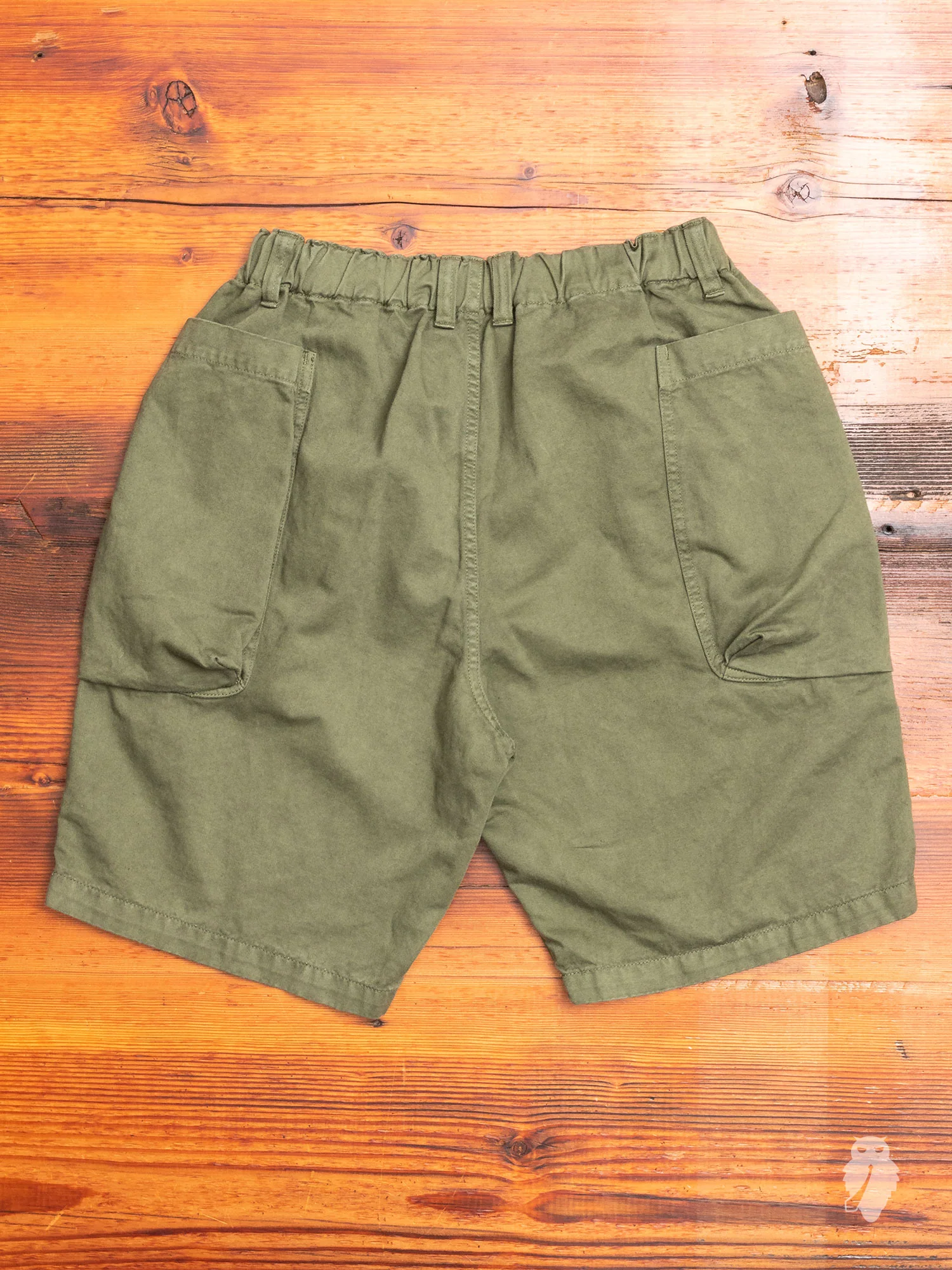 Work Shorts in Green Khaki - Image 7