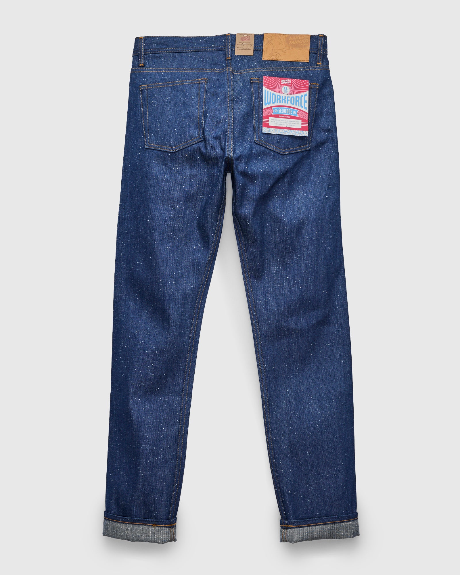 "Workforce Selvedge" 10.9oz Nep Selvedge Denim - Weird Guy Fit - Image 3