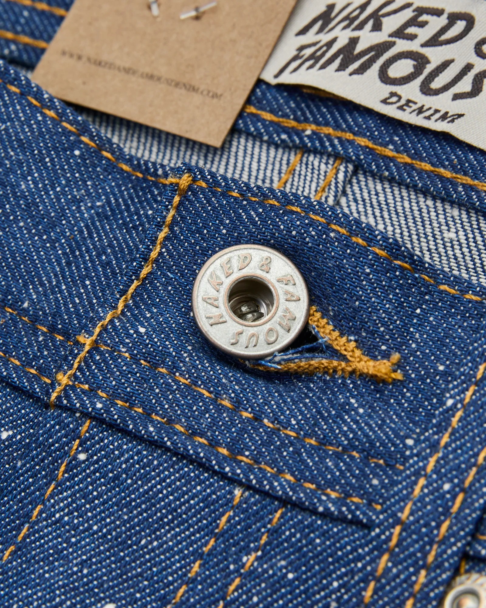 "Workforce Selvedge" 10.9oz Nep Selvedge Denim - Weird Guy Fit - Image 6