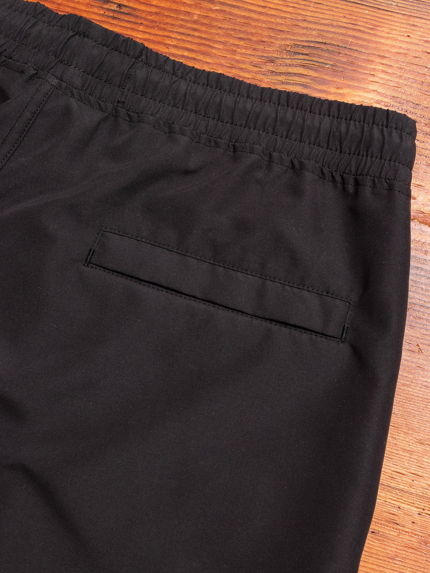 Woven Swim Shorts in Black - Image 6