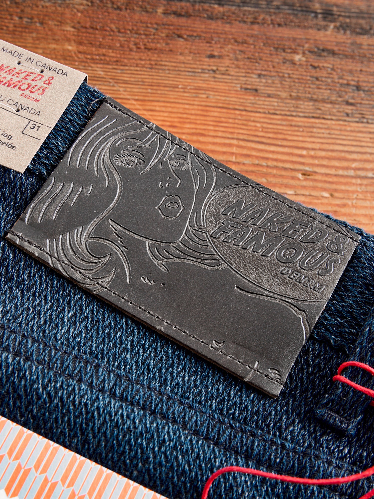 "Yagasuri" 9.5oz Jacquard Weave Denim - Easy Guy Fit - Image 10
