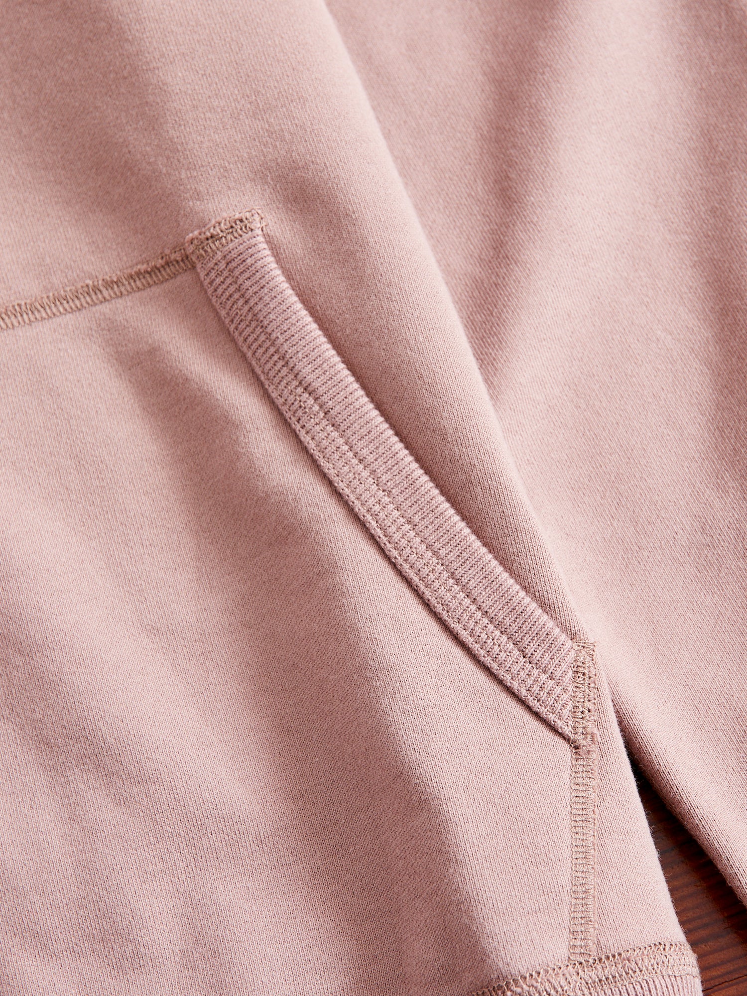 Zip Hoodie in Desert Rose - Image 6